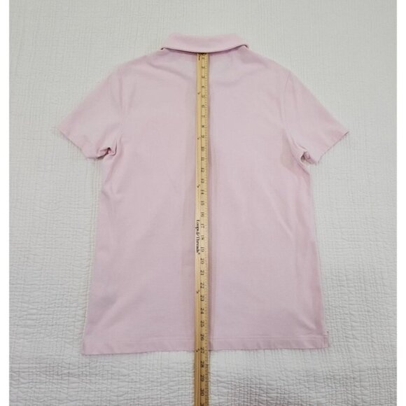 Banana Republic Performance Pique Polo Golf Tennis Shirt Men's M Medium Pink EUC - Picture 13 of 14